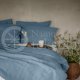 Linen bedding BLUE